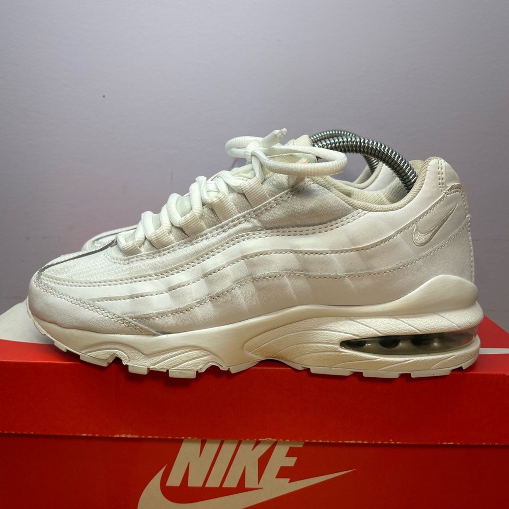 Nike Air Max 95”White Metallic Silver” (GS)